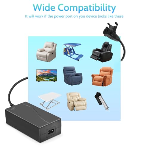 29V Power Supply Adapter Kit for Electric Recliner Sofa and Lift Chair