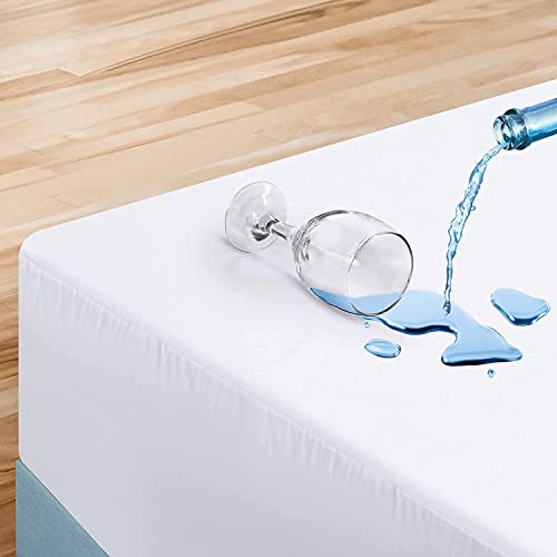 Utopia Bedding Waterproof Queen Mattress Protector 6-Sided Encasement 12" Depth