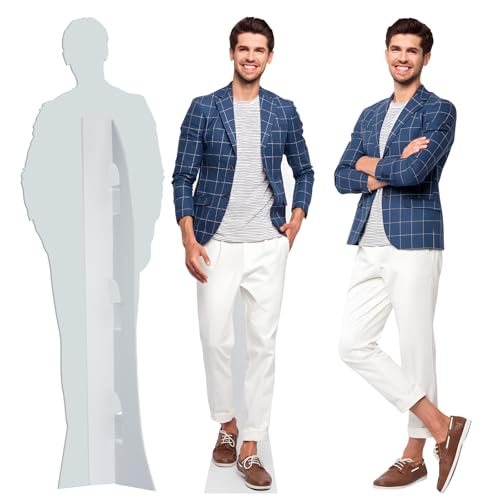 Custom Life-Size Cardboard Cutout, Personalized Photo Standee for Events