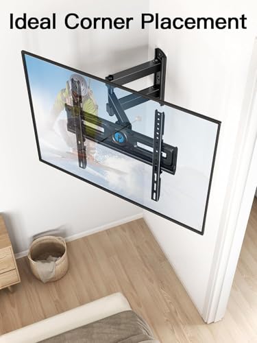 Full Motion TV Wall Mount for 26-65 Inch TVs - Articulating Arm Bracket