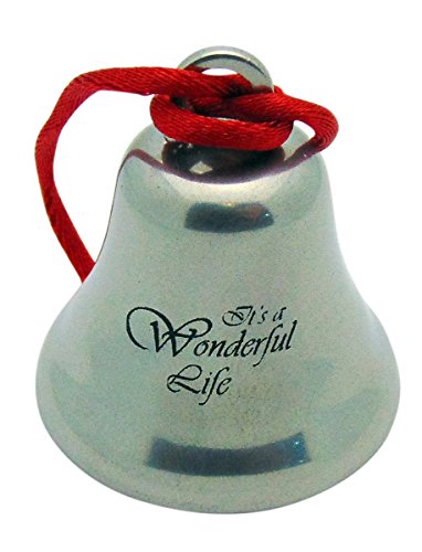 Classic Movie Metal Bell Christmas Ornament - USA Made Keepsake Gift