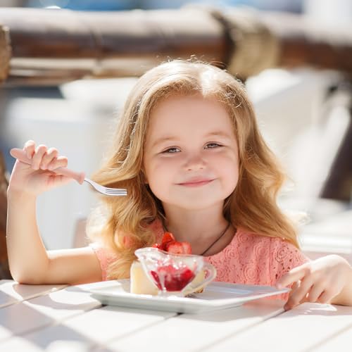 6-Pack Toddler Forks with Shield Guard & Easy-Grip Handles