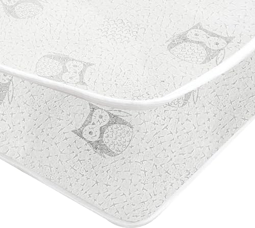 Oxford Baby 4-in-1 Full-Size Convertible Crib & Toddler Mattress Set, Gray
