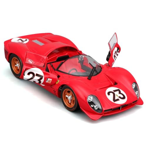 1967 Ferrari 330 P4 Die-Cast Model Car 1:24 Scale Racing Collectible