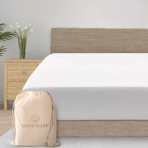 1000 Thread Count Twin XL Fitted Sheet - 100% Egyptian Cotton, 16" Deep