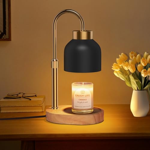 Candle Warmer Lamp with Adjustable Height and Timer