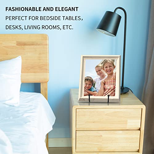 8-Inch Metal Display Stands for Plates, Photos, and Books - 5 Pack
