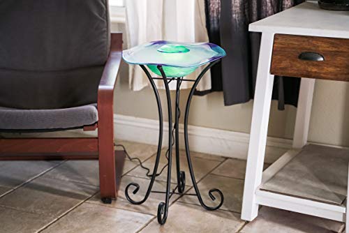 27-Inch LED Mist Floor Fountain with Adjustable Control and Humidifier