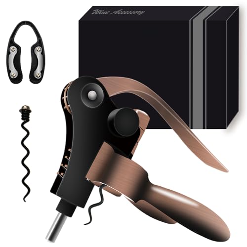 Geelu Wine Opener Set Corkscrew with Gift Box - Easy Bottle Opening Tool
