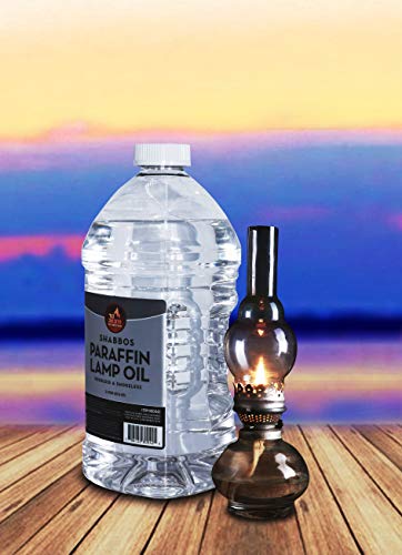 Ner Mitzvah 2L Paraffin Lamp Oil - Clear Smokeless Odorless Fuel for Indoor & Outdoor Use