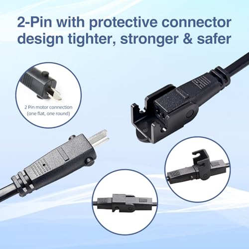 Universal Power Adapter for Recliner Chair - 29V 2A 2-Pin Supply Kit