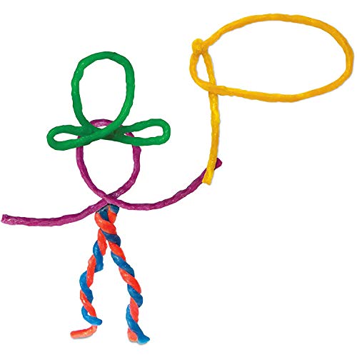 Wikki Stix Mini Play Paks - 100 Pack for Kids' Parties & Classroom Fun