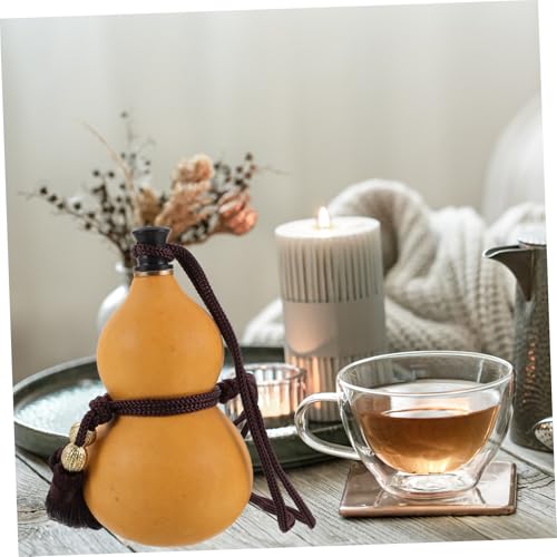 DECHOUS Wine Gourd Pendant - Decorative Chinese Water Bottle for Home Decor