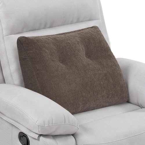 Ergonomic Back Support Pillow for Recliner - Dual Layer Memory Foam