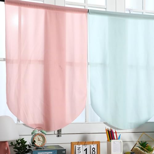 Boho Velvet Classroom Curtains - 24 x 36 Inch Rainbow Window Drapes, 6 Pcs