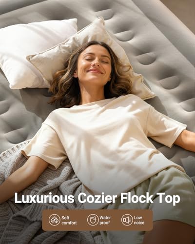 Queen Air Mattress with Built-in Pump - 18" Raised Inflatable Bed