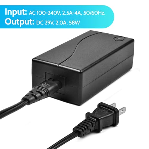 29V 2A Power Recliner Power Supply AC/DC Adapter, 2-Pin Connector