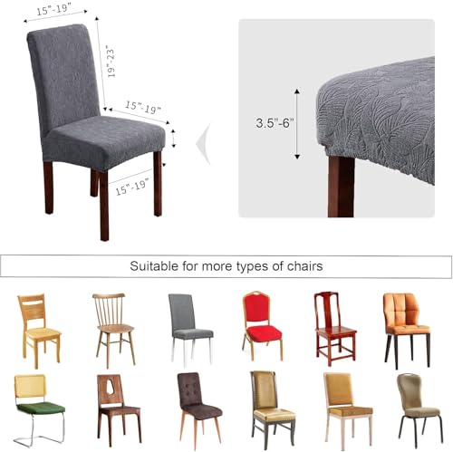 Waterproof Stretch Dining Chair Covers - Removable & Washable