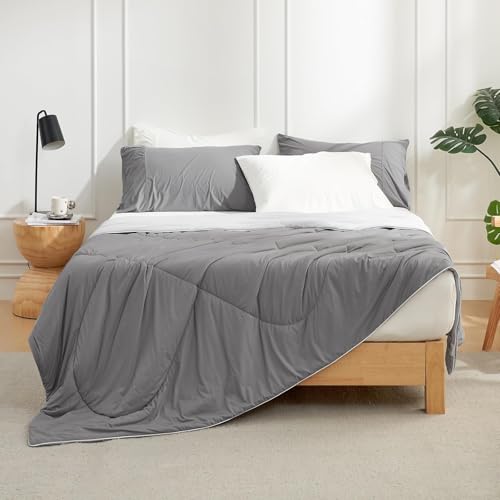 Cooling Comforter for Hot Sleepers - Breathable Lightweight Summer Bedding