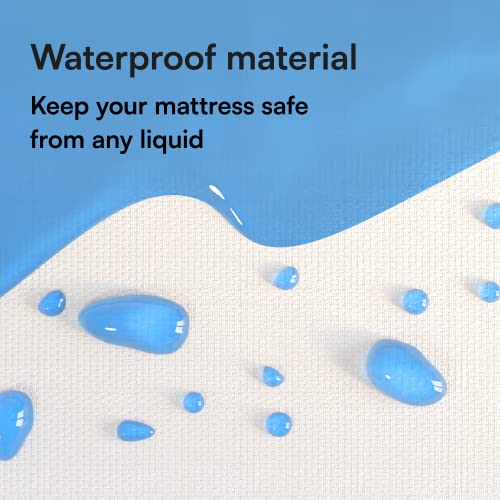 Niagara Waterproof Twin Mattress Protector - Deep Pocket Pad Cover