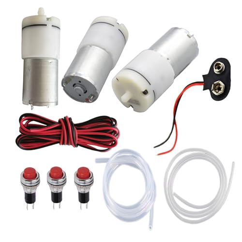 DIY Drink Fountain Machine Kit with 6V Mini 370 Air Pumps and Tubing
