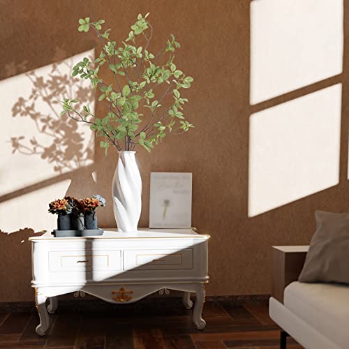 41.3-Inch Artificial Greenery Stems, Set of 2 Faux Ficus Branches