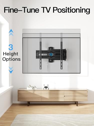 Full Motion TV Wall Mount for 26-65 Inch TVs - Articulating Arm Bracket