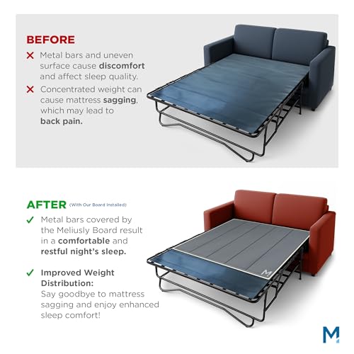 Queen Sofa Bed Mattress Support Board - Foldable Under Mattress Shield