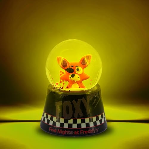 Foxy the Pirate Mini Light-Up Snow Globe - 3-Inch Collectible Figure