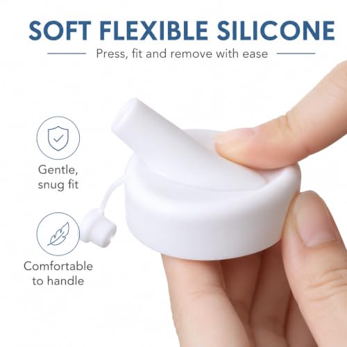 Silicone Pour Spout for Glass Milk Bottles & Jugs - Leak-Proof & Reusable