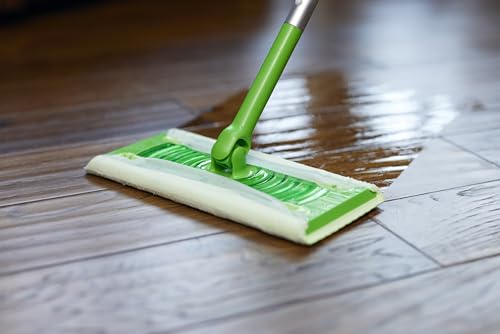 Amazon Basics Wet Mopping Cloth Refills, Multi-Surface Floor Cleaner, 24 Count