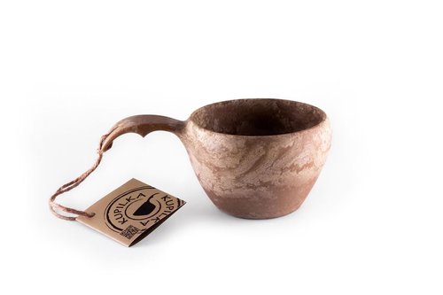 Kupilka 37 Natural Fibre Outdoor Cup – 370ml Lightweight Eco-Friendly Camping Mug – Durable Scandinavian Design – Dishwasher Safe – Made in Finland
