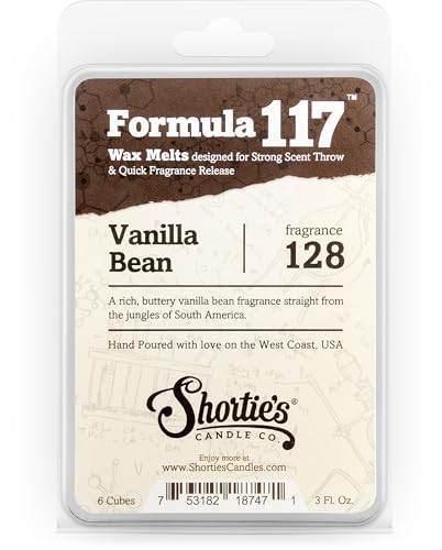 Vanilla Bean Wax Melts - 3 Oz. Long Lasting Premium Scented Wax Blocks
