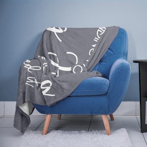 Get Well Healing Blanket - Soft Flannel Hug Blanket 60x50in