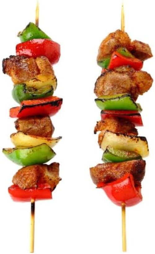 Blue Sky Bamboo Skewers - 10-Inch | 100-Count - Ideal for Grilling, BBQ, Kebabs & Appetizers