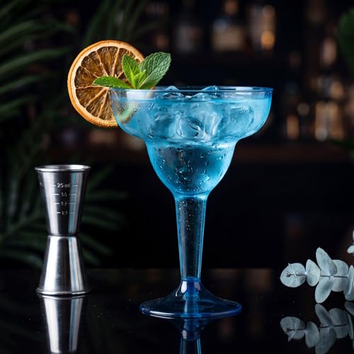 Supernal 36pcs Neon Plastic Margarita Glasses Bulk 12oz - Color Options