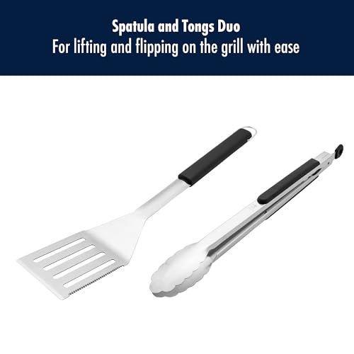 HENCKELS BBQ 2-pc Stainless Steel Grill Tool Set