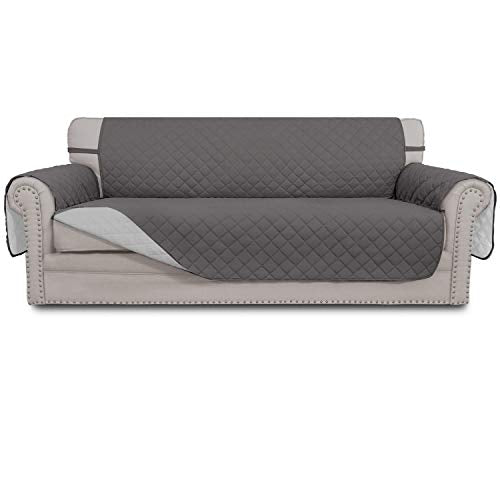 Easy-Going Reversible Quilted Sofa Cover, Water Resistant Slipcover