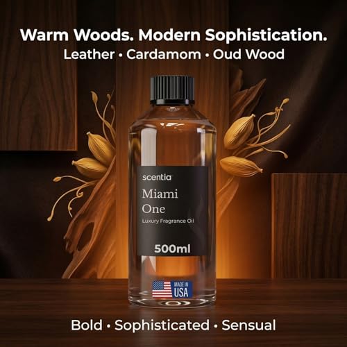 Miami One Premium Diffuser Oil 500mL for HVAC and Commercial Scent Machines