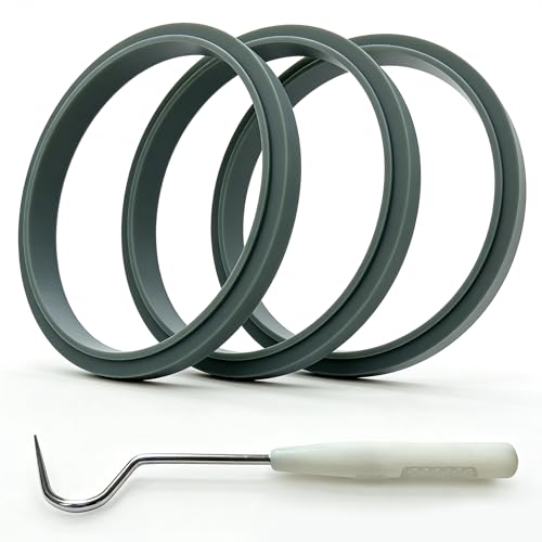Replacement Silicone Blender Gasket Seal Rings for 600W & 900W Series (3 Pack)