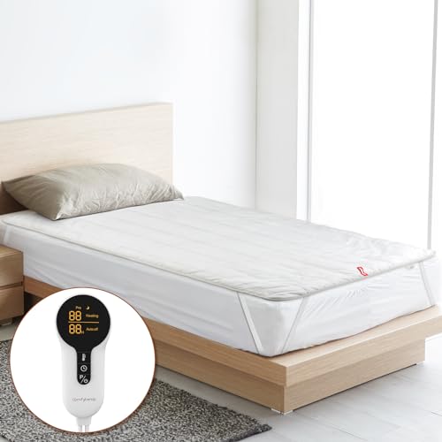 Heated Mattress Pad Twin Size with Foot Temperature Control