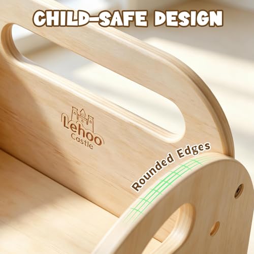 Adjustable Wooden Montessori Table and Chair Set for Toddlers