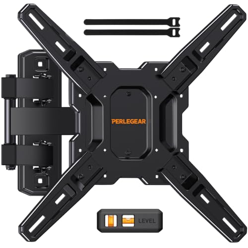 Full Motion TV Wall Mount for 26-65 Inch TVs, Swivel & Tilt Corner Bracket