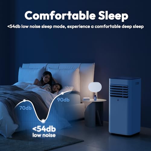 10000 BTU Portable Air Conditioner 3-in-1 AC Unit with Dehumidifier and Remote