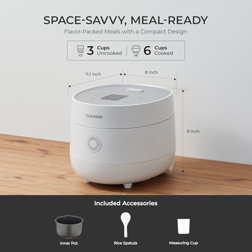 Micom Fuzzy Logic Electric Rice Cooker, 6-Cup Cooked Capacity, Nonstick