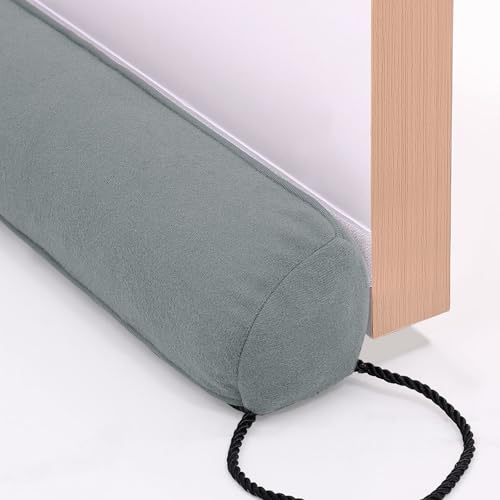 36-Inch Under Door Draft Stopper - Noise & Air Blocker with Washable Cover