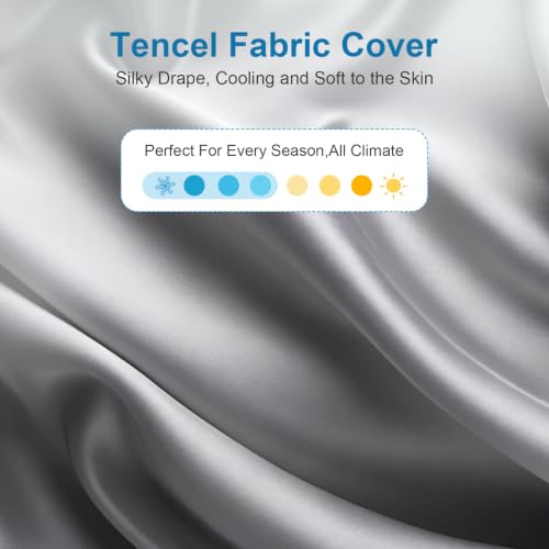 Cooling Weighted Body Pillow with Tencel Cover - 48" x 14"