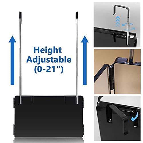 HIEEY 3 Way Mirror for Hair Cutting,360 Trifold with Height