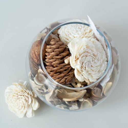 Magnolia Scented Potpourri Bowl Filler with Fragrance Oil, 10 oz