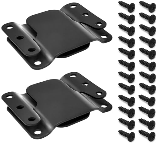 Heavy Duty Sectional Couch Connectors - 4 Pack Universal Sofa Interlocking Brackets